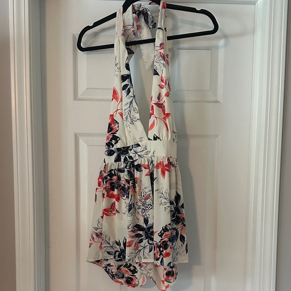 Windsor Cream and Pink Floral Garment